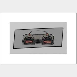 super car faster Posters and Art